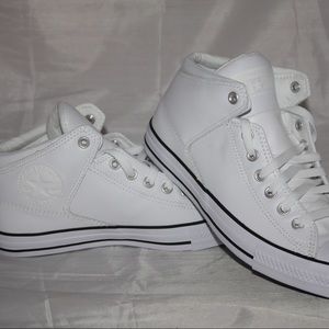 Converse Chuck Taylor All Star Leather High Top Men Size 9